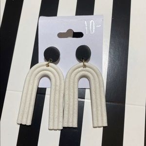 Pick and choose between boho rainbows earrings. Polymer clay